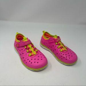 Stride Rite M2P Phibian Pink Water Shoes Adjustable Size 12